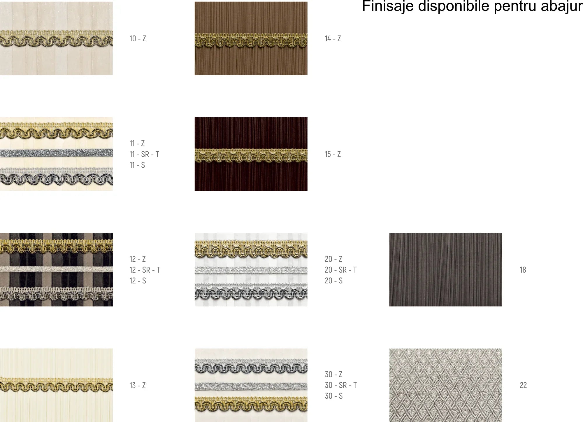 Aplica de perete cu doua abajururi din material Decor Kutek - PARIS14A.RO