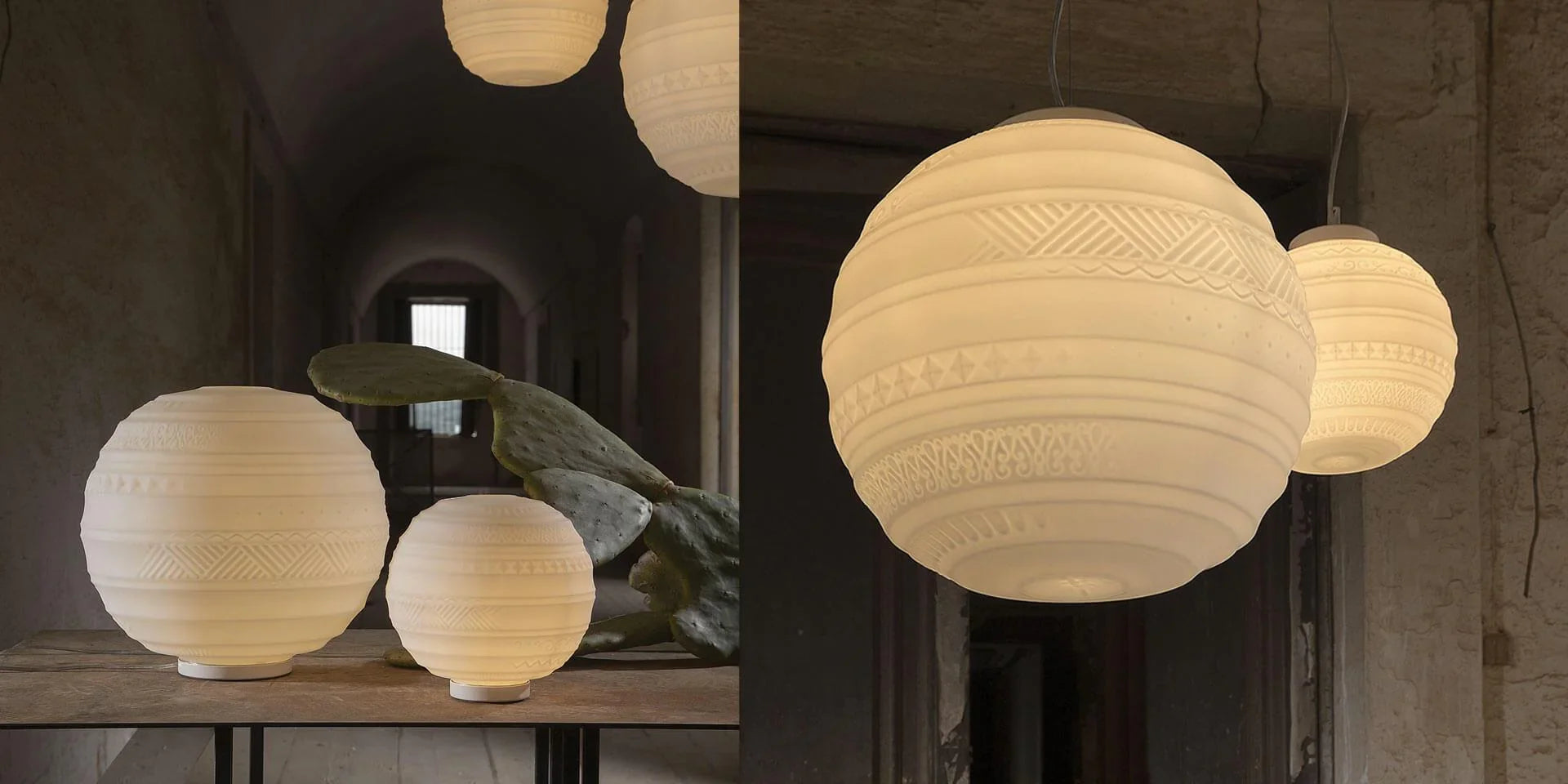 Aplica de perete moderna din sticla alba mata Braille by Karman - PARIS14A.RO