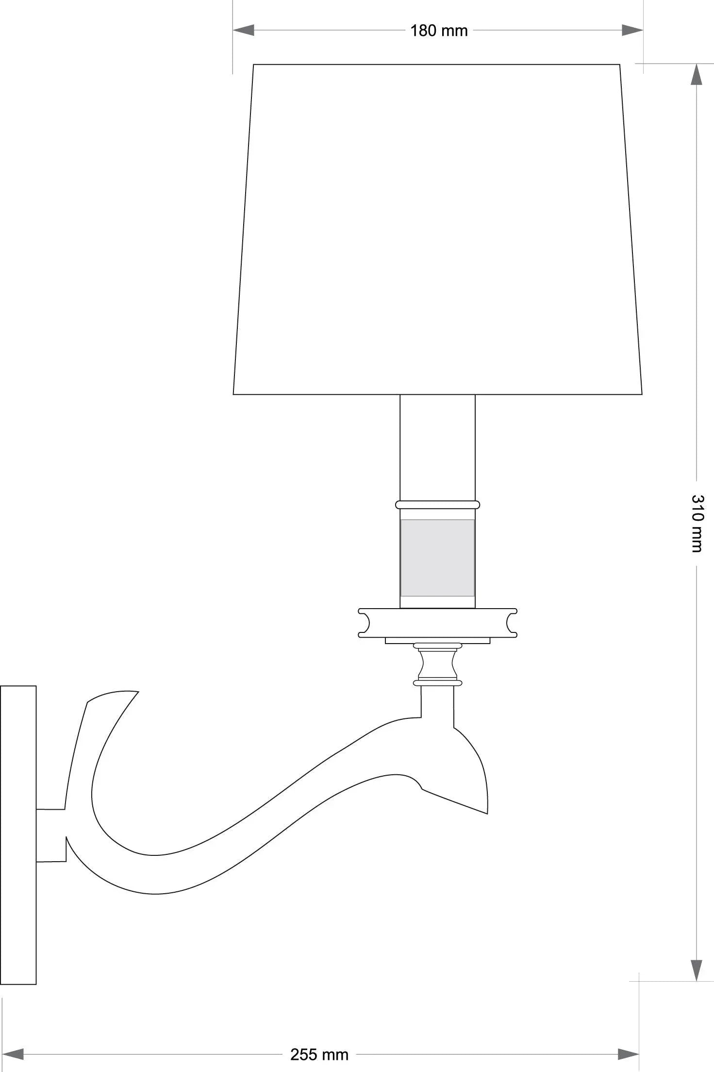 Aplica de perete Sparone Kutek - PARIS14A.RO