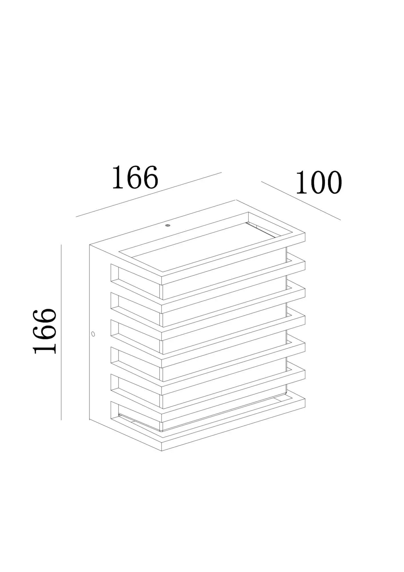 Aplica Downing Street Maytoni Outdoor O020WL-L10B4K - PARIS14A.RO