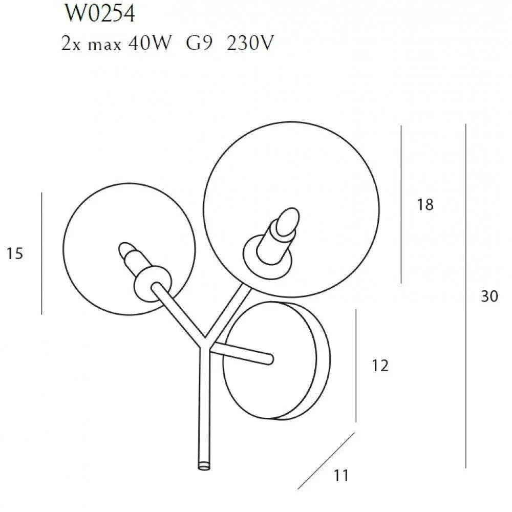 Aplica LOLLIPOP MAXLIGHT W0254 - PARIS14A.RO