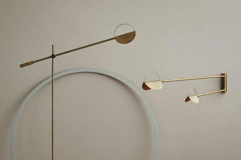 Aplica maro alama din metal cu LED Leaves Wall Brass Bolia - PARIS14A.RO