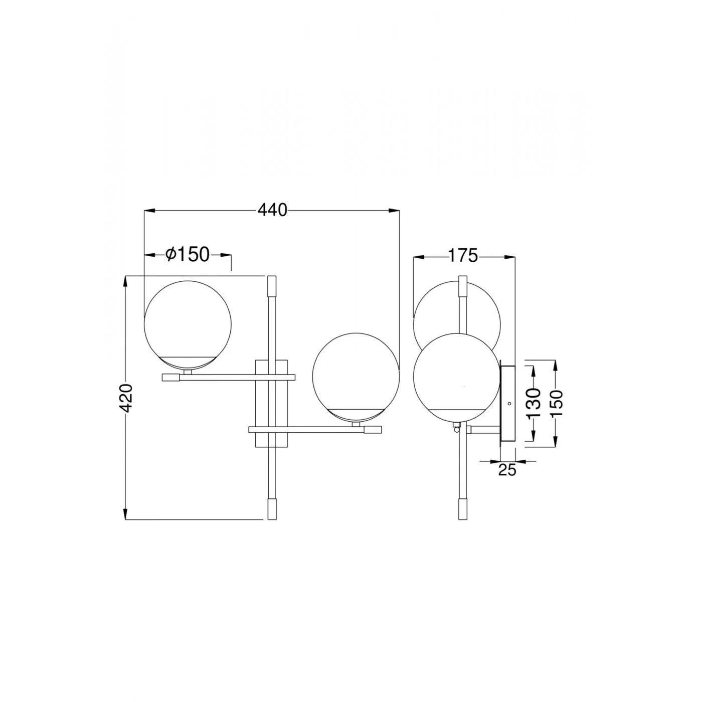 APLICA NOSTALGIA MAYTONI 2xE14 - PARIS14A.RO