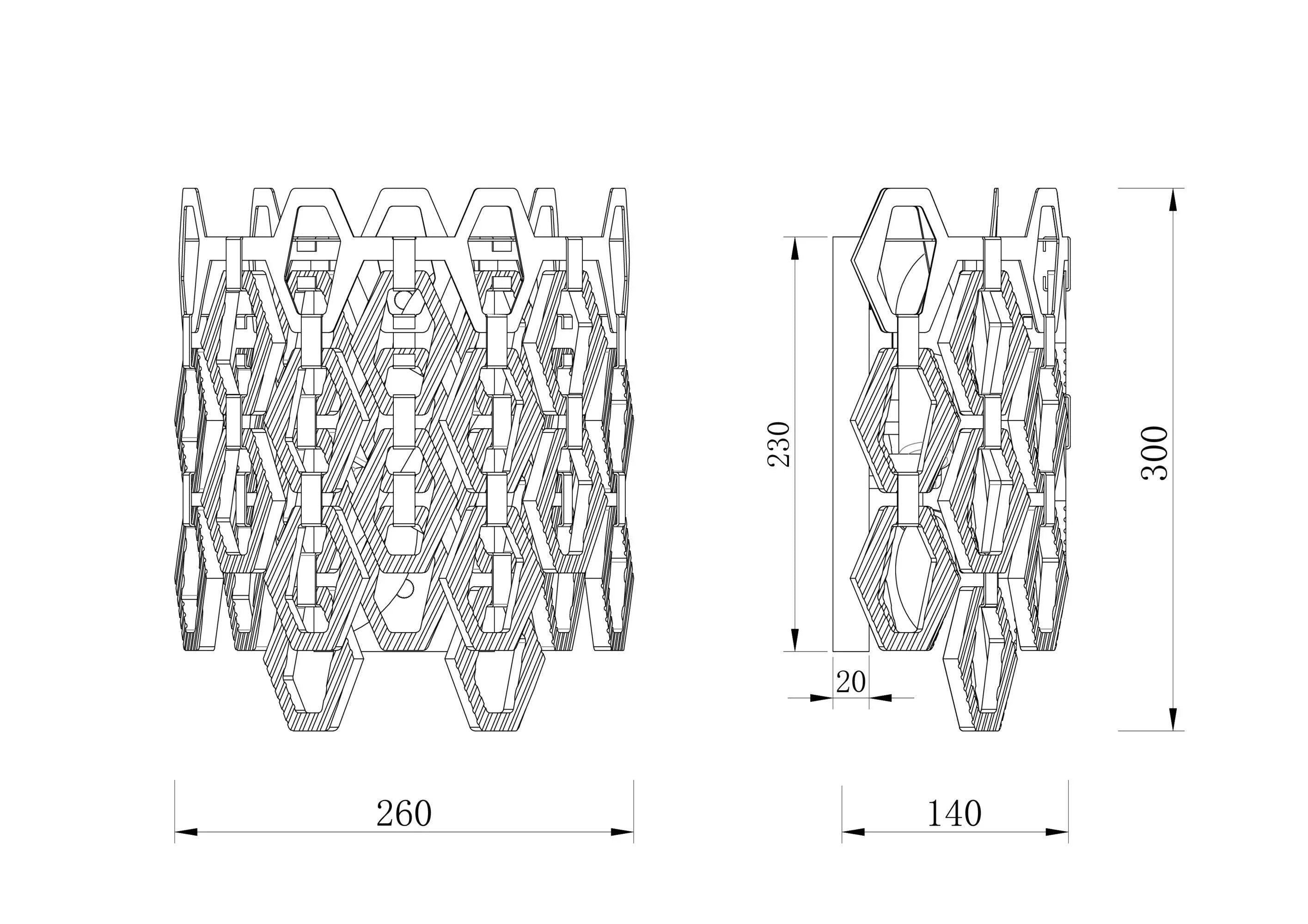 Aplica Tissage Maytoni Classic MOD490WL-02G - PARIS14A.RO