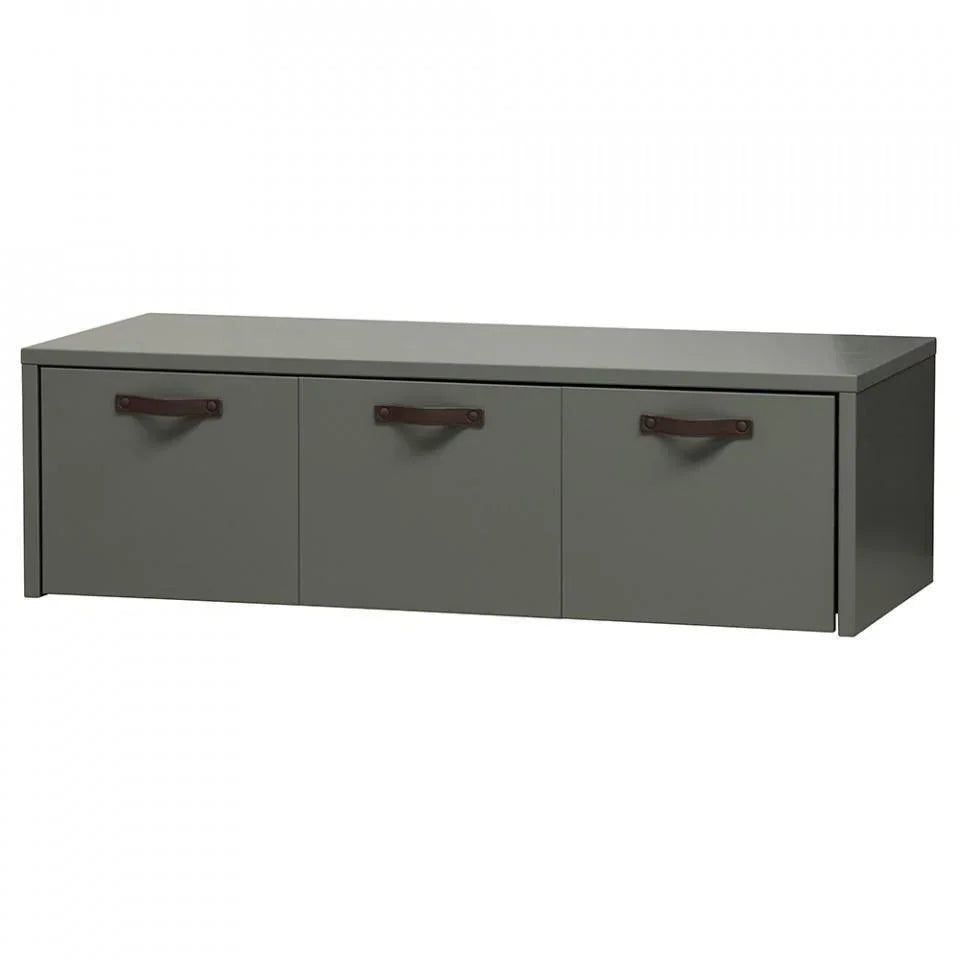 Bancheta verde din lemn de pin 120 cm Stage - PARIS14A.RO