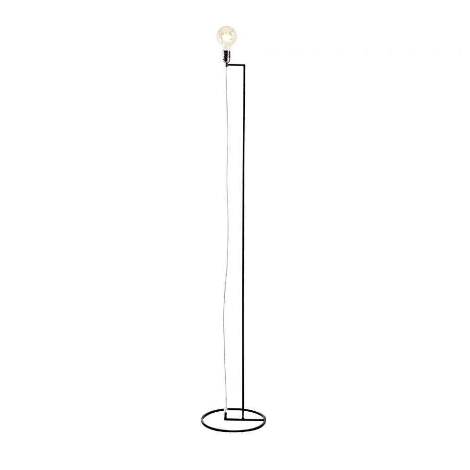 Baza pentru lampadar neagra din otel 165 cm Strang Custom Form - PARIS14A.RO