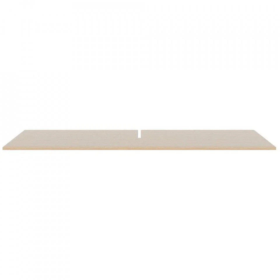 Blat birou pentru etajera maro din lemn de stejar Friedman Bolia - PARIS14A.RO