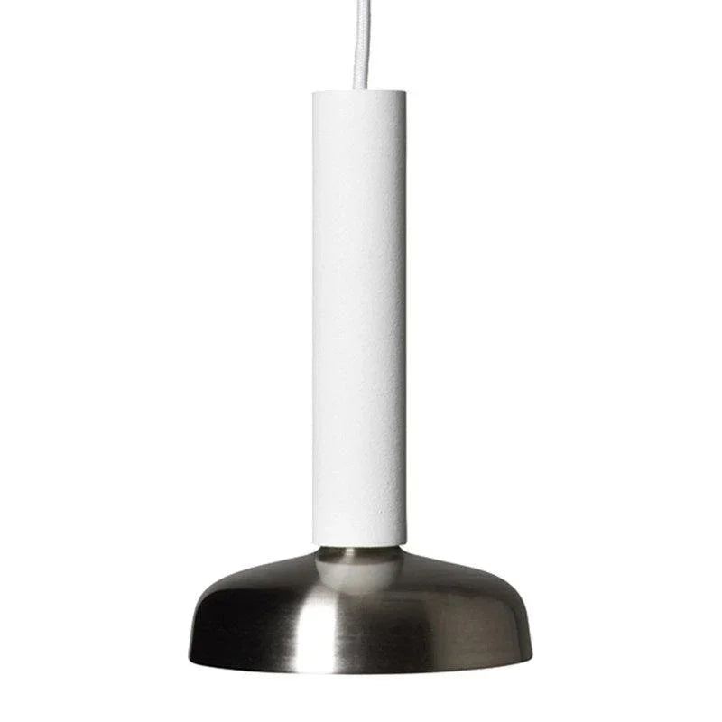 Blend LED pandantiv, alb - nichel - PARIS14A.RO