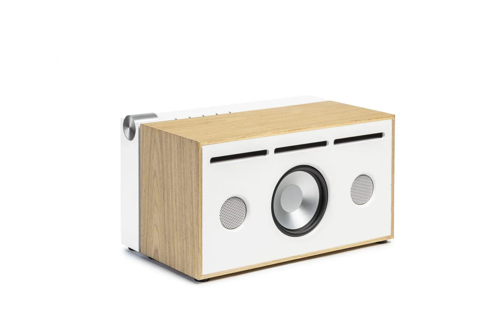 Boxa Wireless PR-01 Alb Argintiu - Stejar - La Boite Concept - PARIS14A.RO