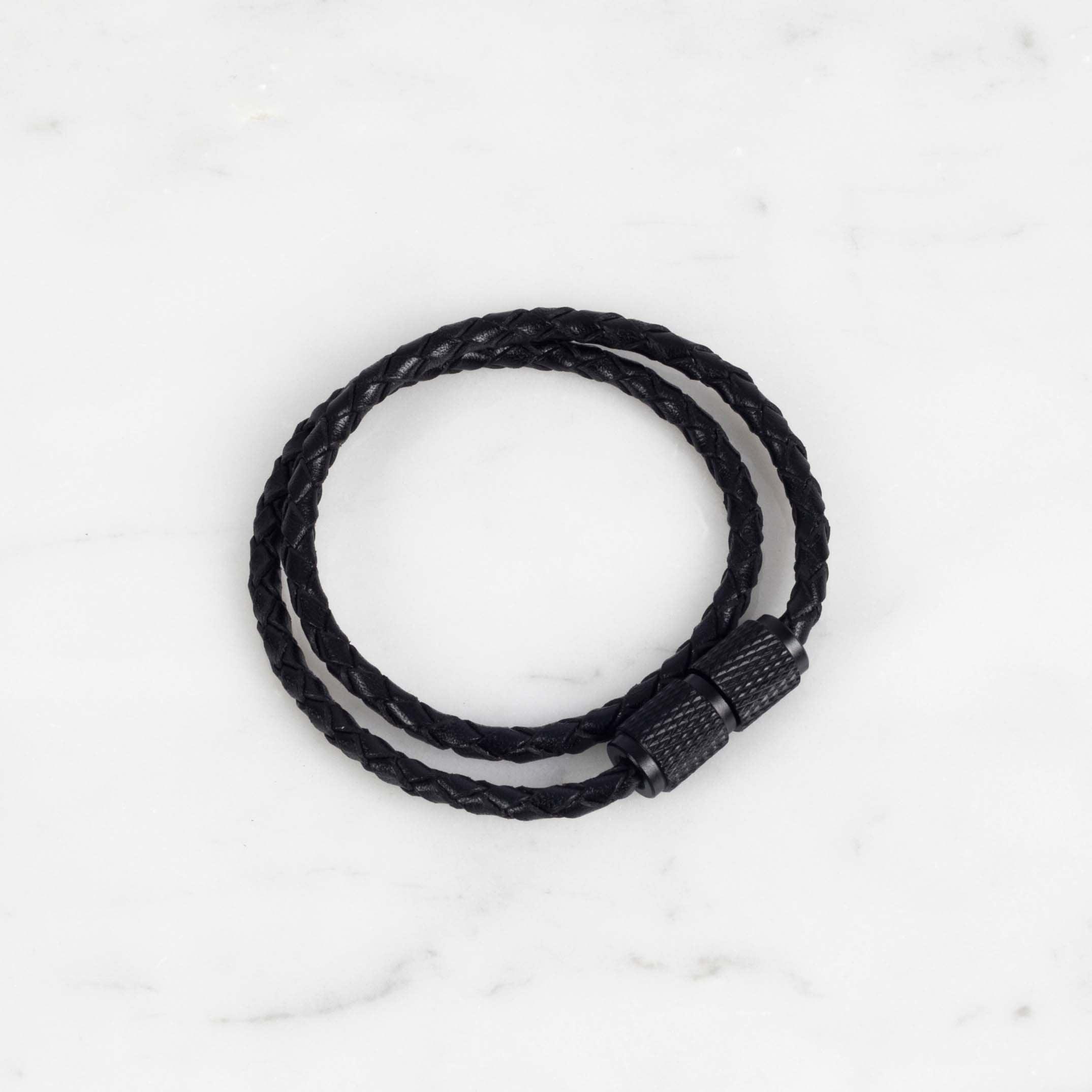 Bratara dubla / Neagra - Buster & Punch - PARIS14A.RO