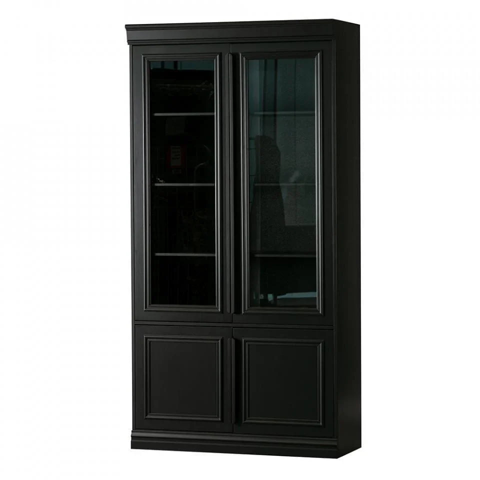 Bufet negru din lemn de pin 215 cm Organize - PARIS14A.RO