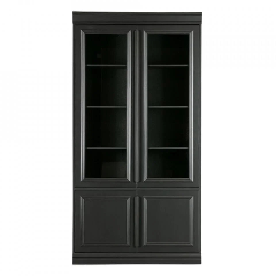 Bufet negru din lemn de pin 215 cm Organize - PARIS14A.RO