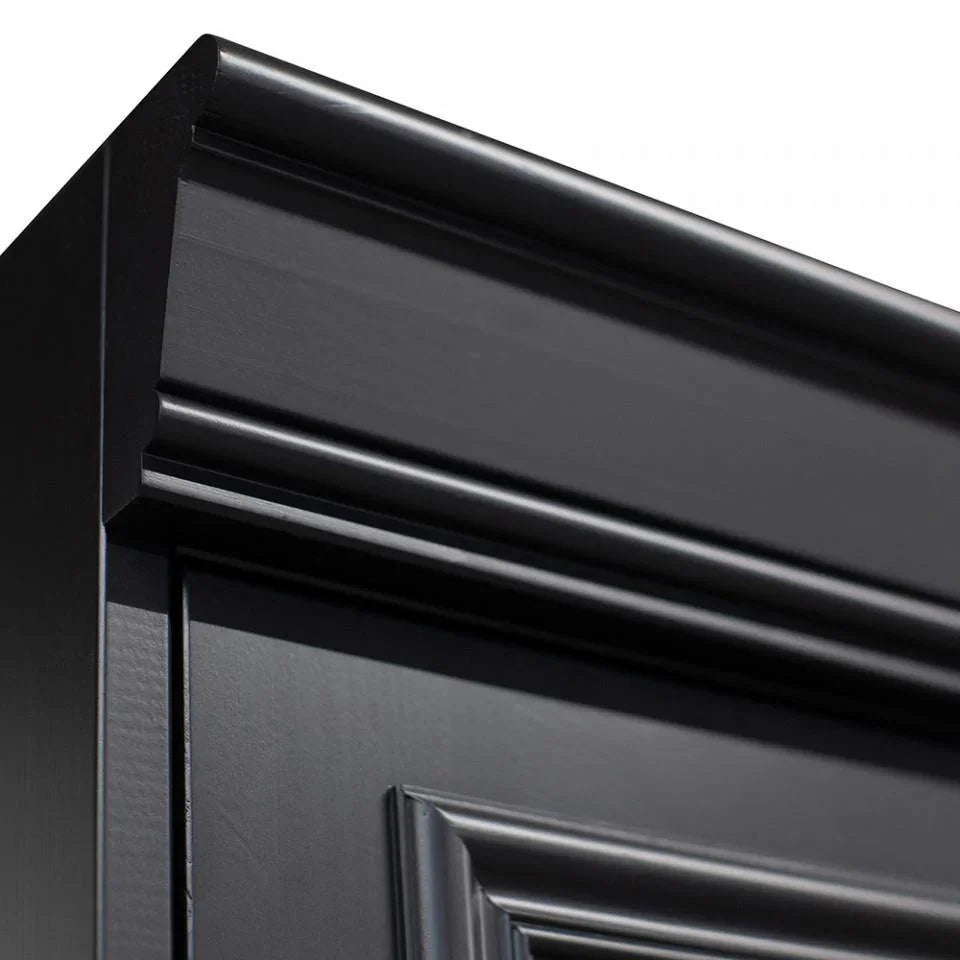 Bufet negru din lemn de pin 215 cm Organize - PARIS14A.RO