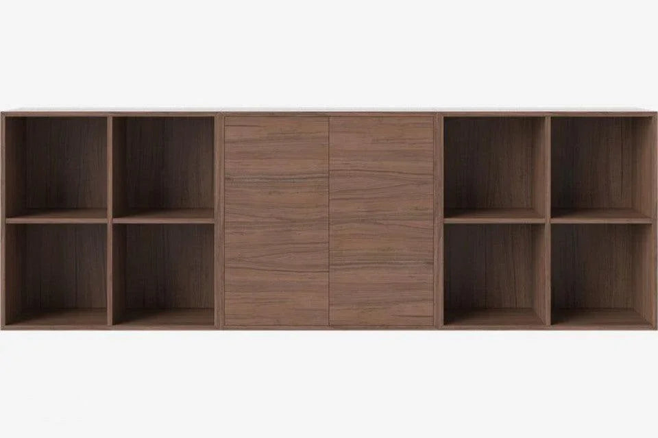 Bufet superior maro nuc din lemn 210 cm Combination Bolia - PARIS14A.RO