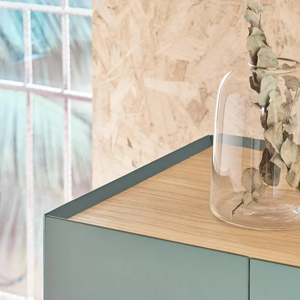 Cabinet ocazional Arista 3p Int.Bin Green deschis - PARIS14A.RO