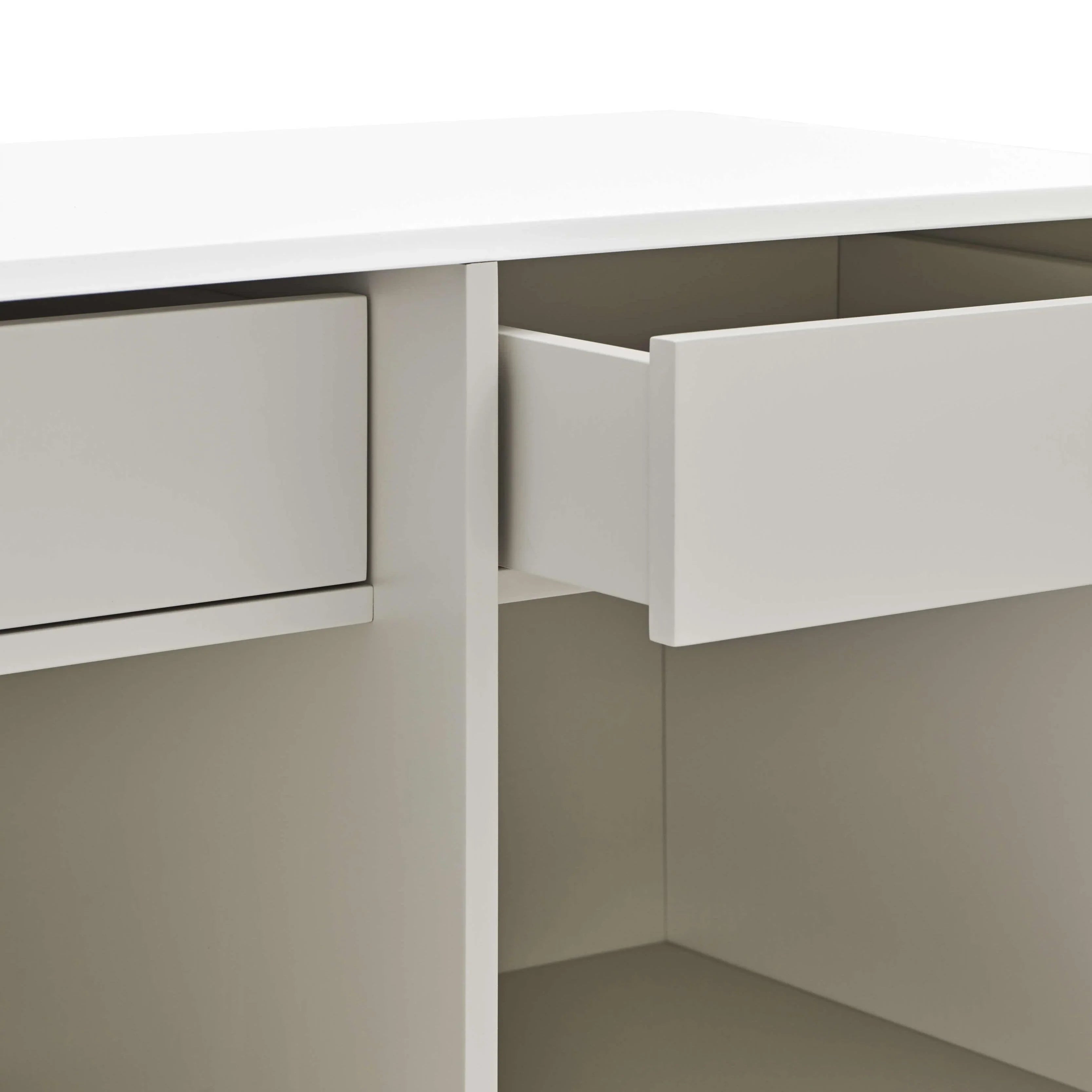 Cabinet ocazional Doric 2d2in Desenați White Inner Cr - PARIS14A.RO