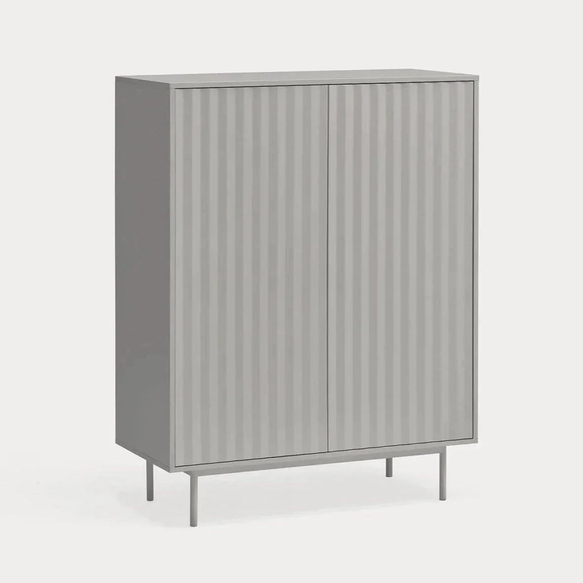 Cabinet ocazional Sierra 2d/2inner sertare gri deschis - PARIS14A.RO