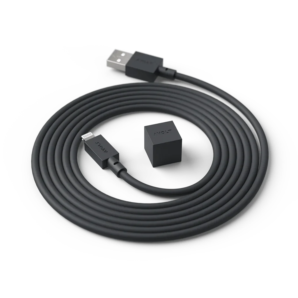 Cablu de încărcare Cable 1 USB-A to Apple lightning, Culoare Black, Avolt - PARIS14A.RO