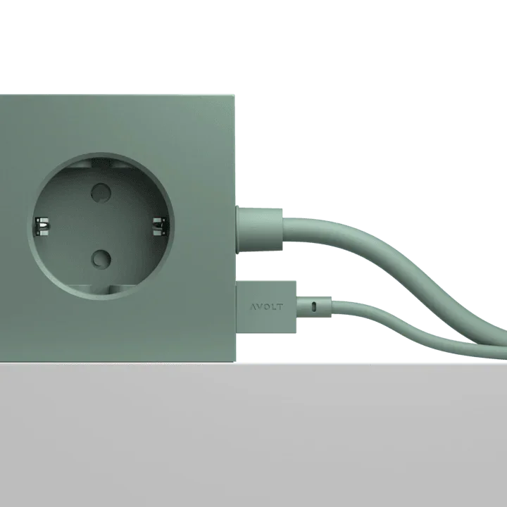 Cablu de încărcare Cable 1 USB-A to Apple lightning, Culoare Oak Green - Avolt - PARIS14A.RO