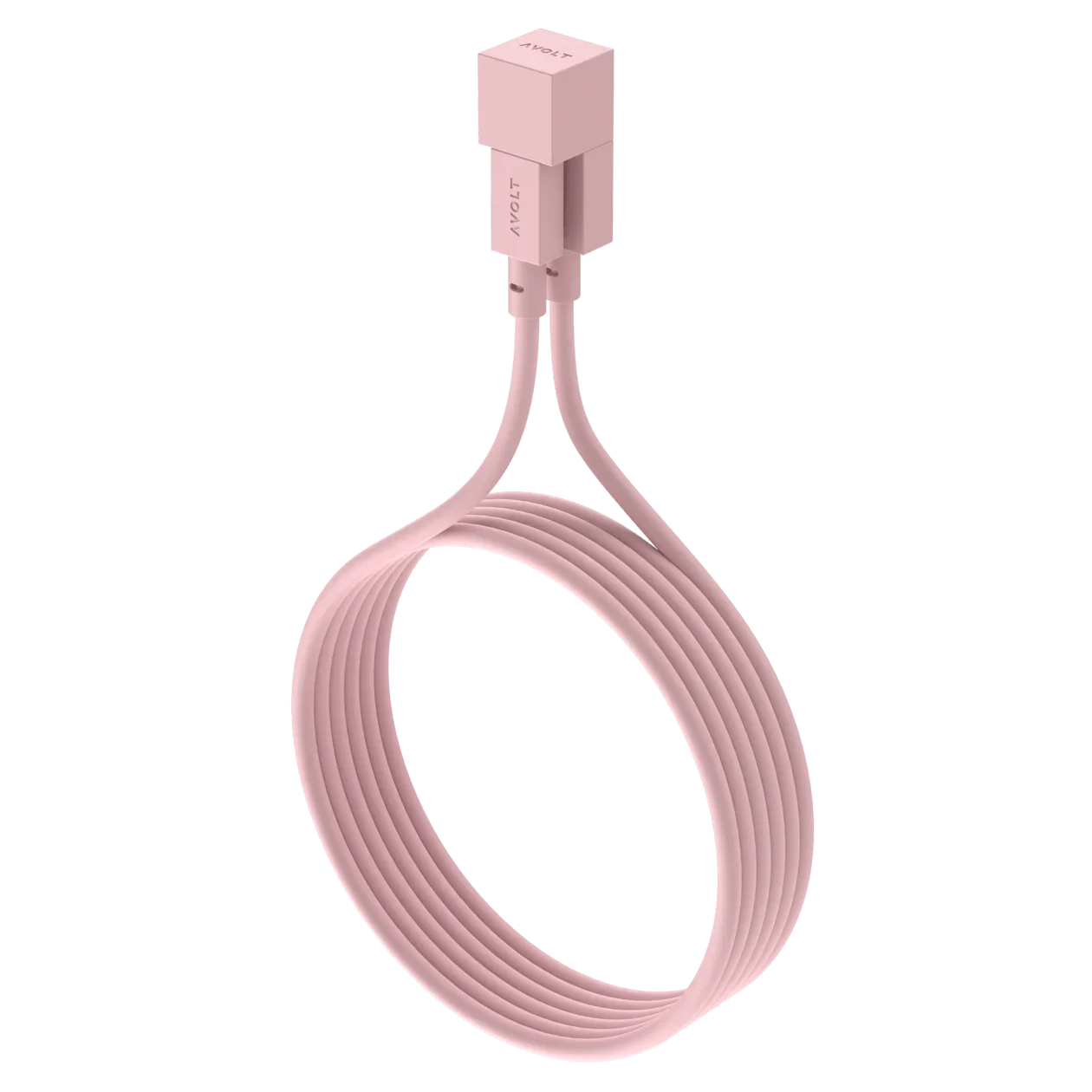 Cablu de încărcare Cable 1 USB-A to Apple lightning, Culoare Old Pink - Avolt - PARIS14A.RO