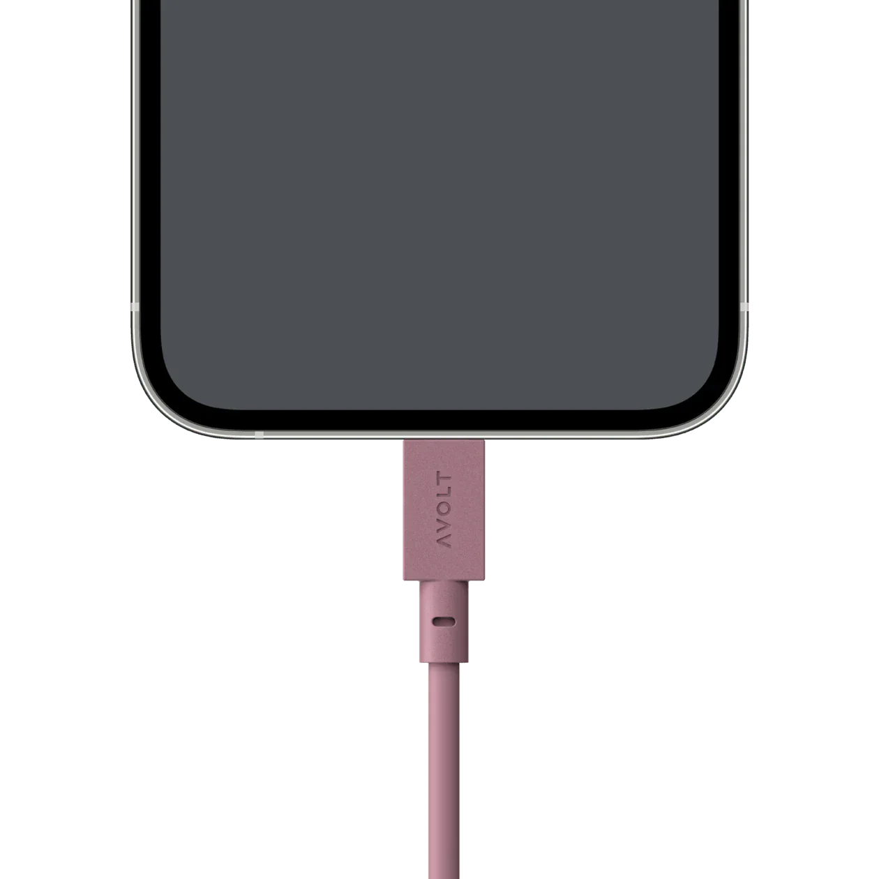 Cablu de încărcare Cable 1 USB-A to Apple lightning, Culoare Rusty Red - Avolt - PARIS14A.RO