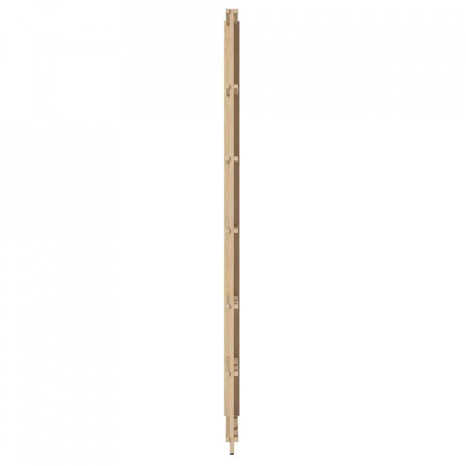 Cadru etajera maro din lemn de stejar 210 cm Middle Deep Friedman Bolia - PARIS14A.RO