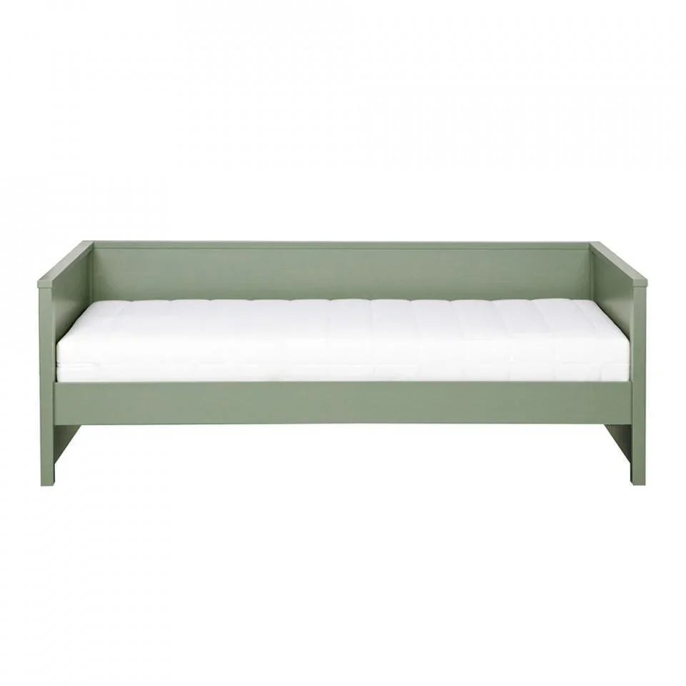 Cadru pat verde din lemn de pin 100x208 cm Nikki Pine Green - PARIS14A.RO