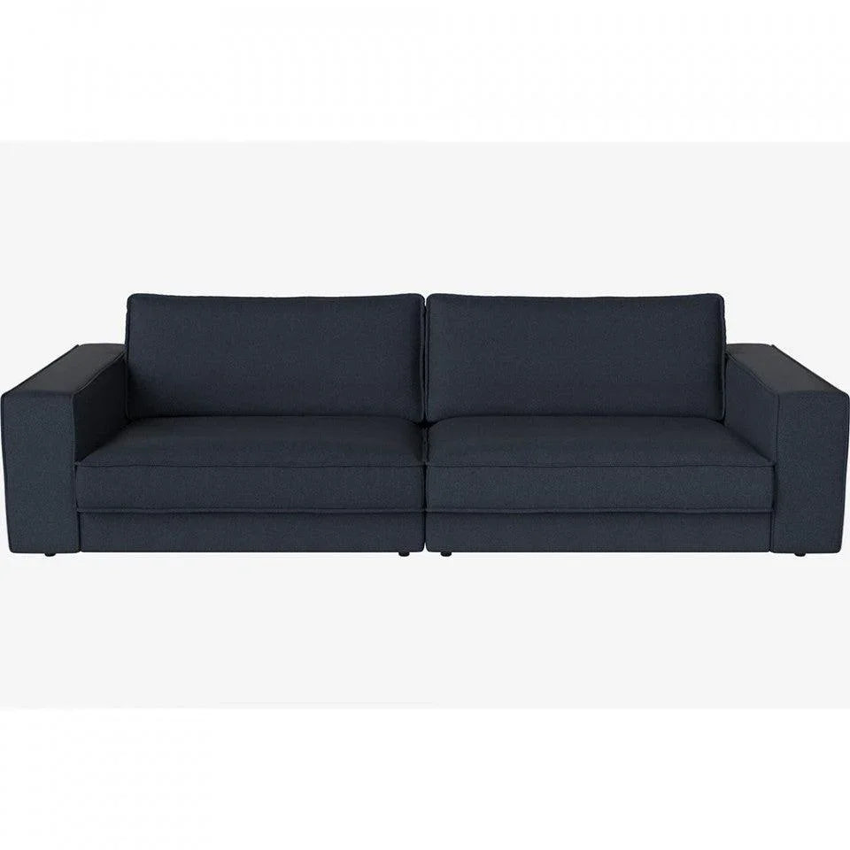 Canapea albastru inchis din poliester 290 cm Noora Bergo Bolia - PARIS14A.RO