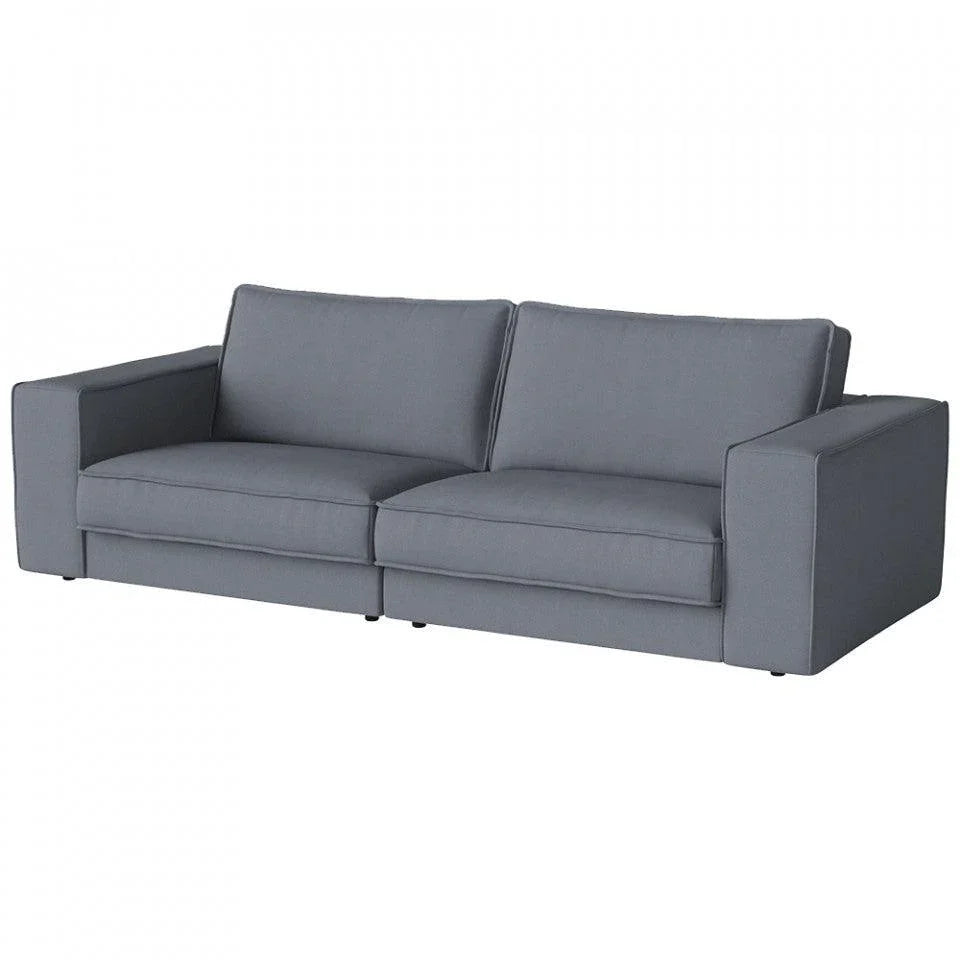 Canapea albastru piatra din lana 250 cm Noora Mira Bolia - PARIS14A.RO