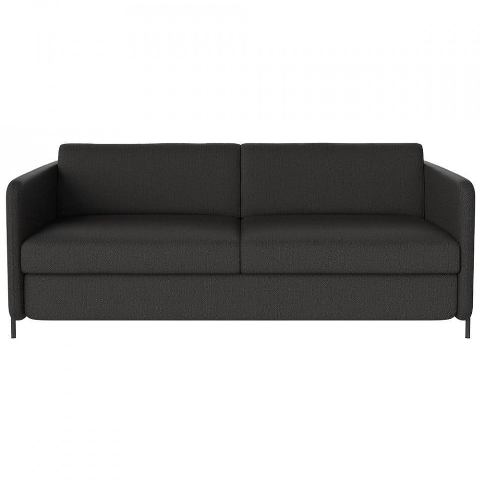 Canapea extensibila ivorie din poliester pentru 3 persoane Pira Ascot Bolia - PARIS14A.RO