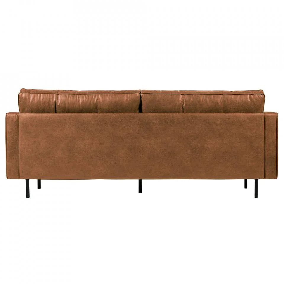 Canapea maro din piele 230 cm Rodeo Cognac Classic - PARIS14A.RO