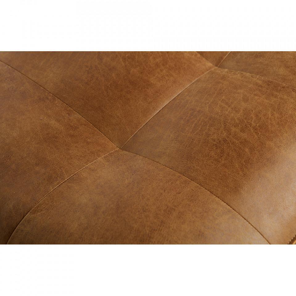 Canapea maro din piele 230 cm Rodeo Cognac Classic - PARIS14A.RO