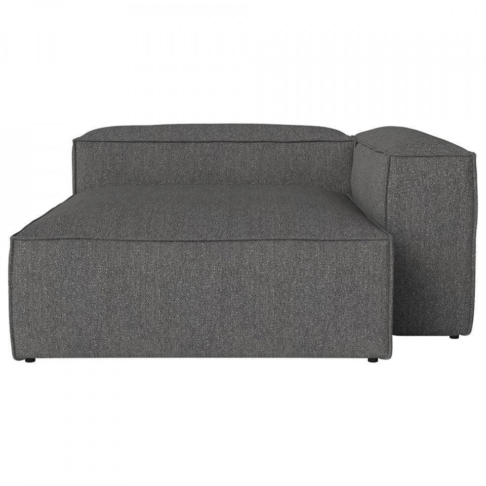 Canapea modulara gri din textil 150 cm Cosima Right Bolia - PARIS14A.RO