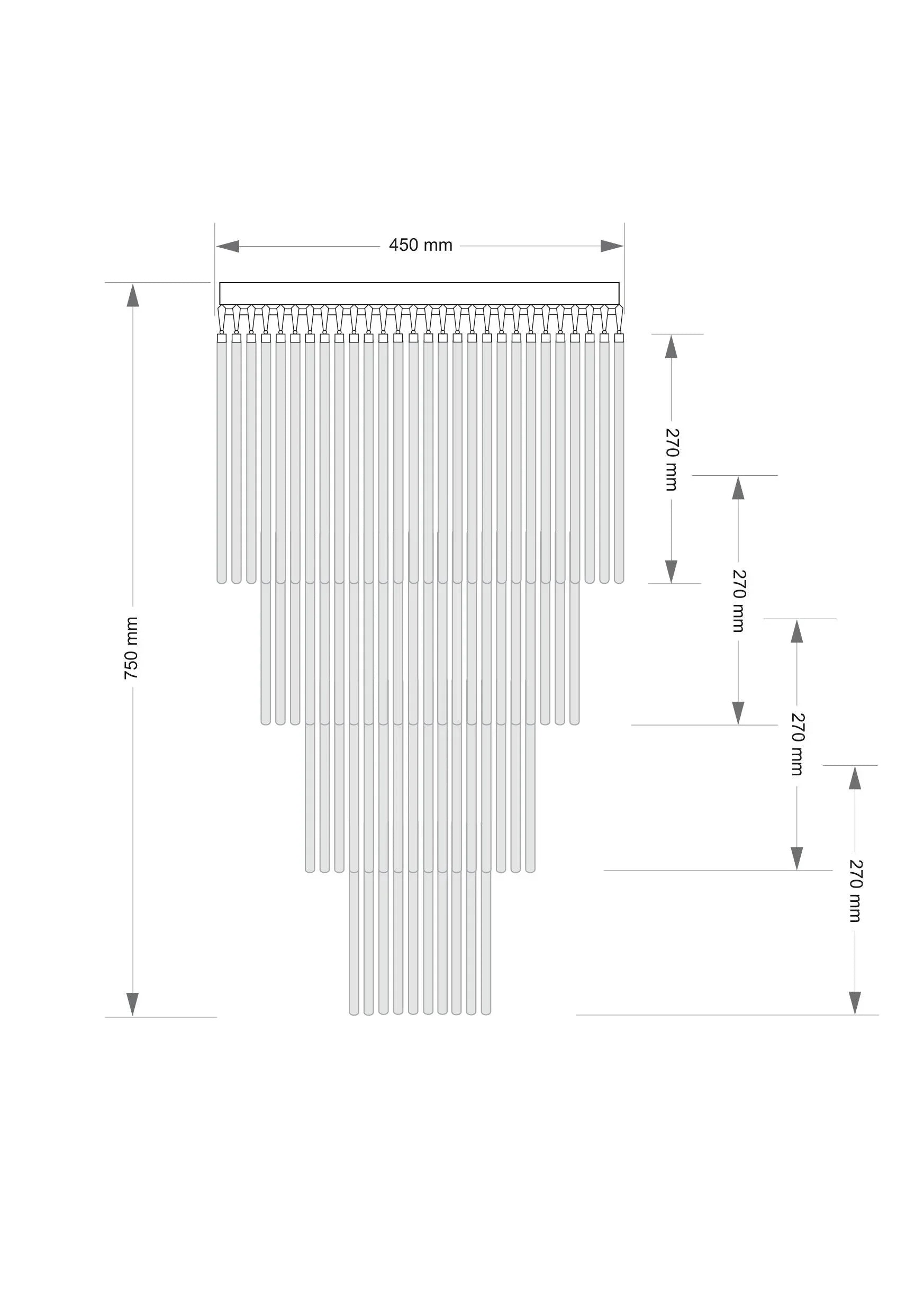 Candelabru cristal Filago Kutek - PARIS14A.RO
