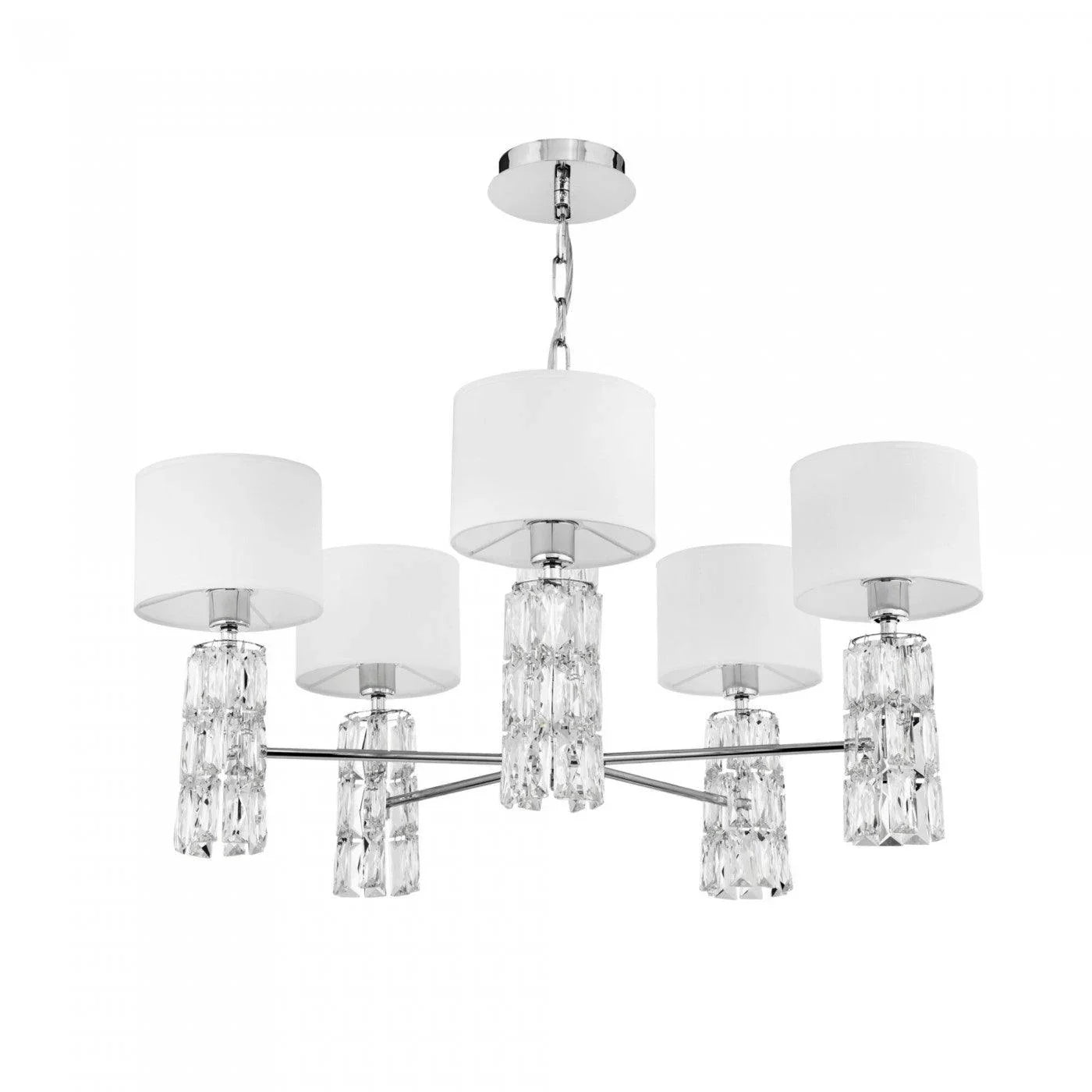 Candelabru crom/sticla 5XE14 Talento Maytoni DIA008PL-05CH - PARIS14A.RO