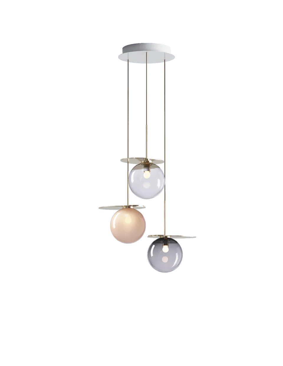 Candelabru cu 3 elemente Umbra Bomma - PARIS14A.RO