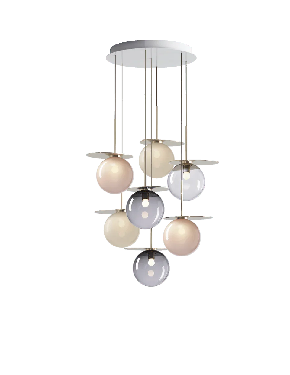 Candelabru cu 7 elemente Umbra Bomma - PARIS14A.RO