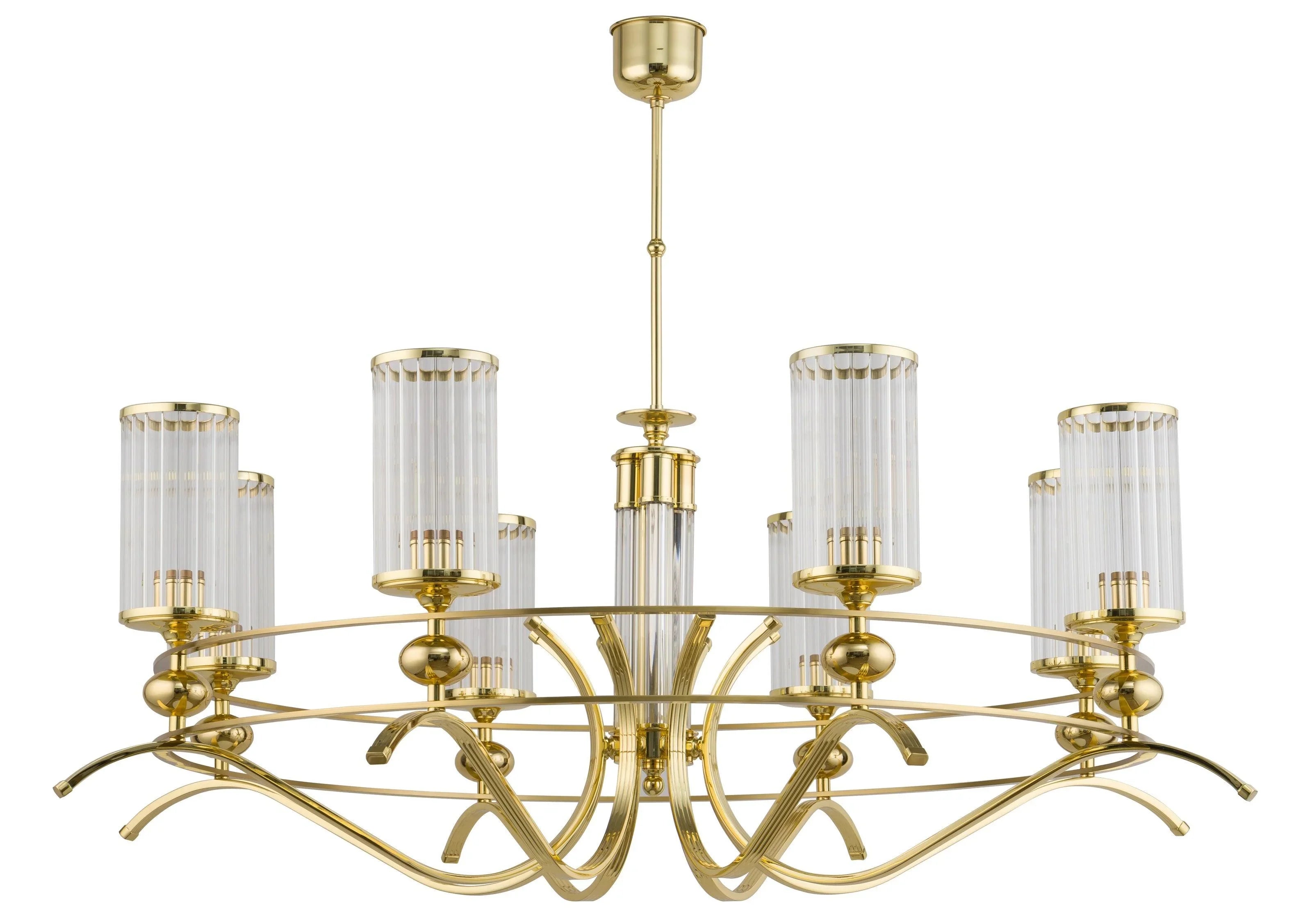 Candelabru cu abajur transparent Ruta Kutek - PARIS14A.RO