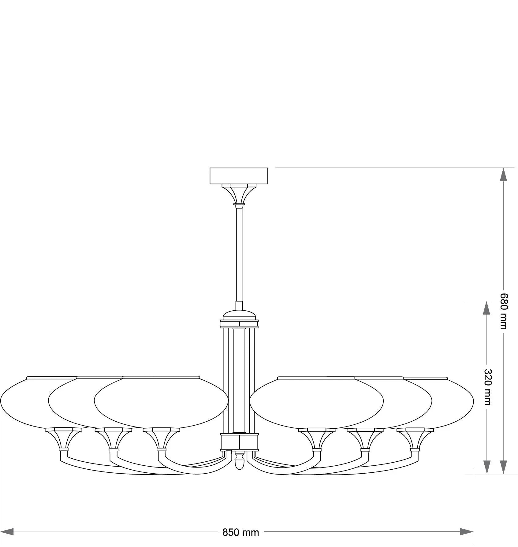 Candelabru Decor Kutek - PARIS14A.RO