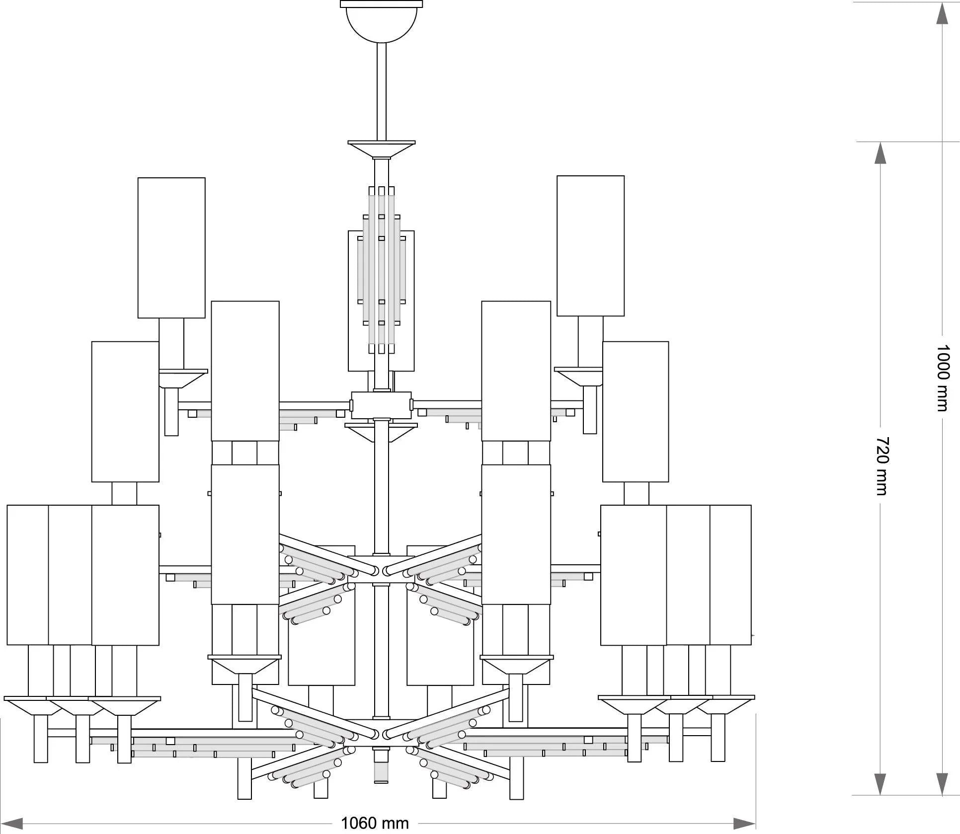 Candelabru Fellino Kutek - PARIS14A.RO