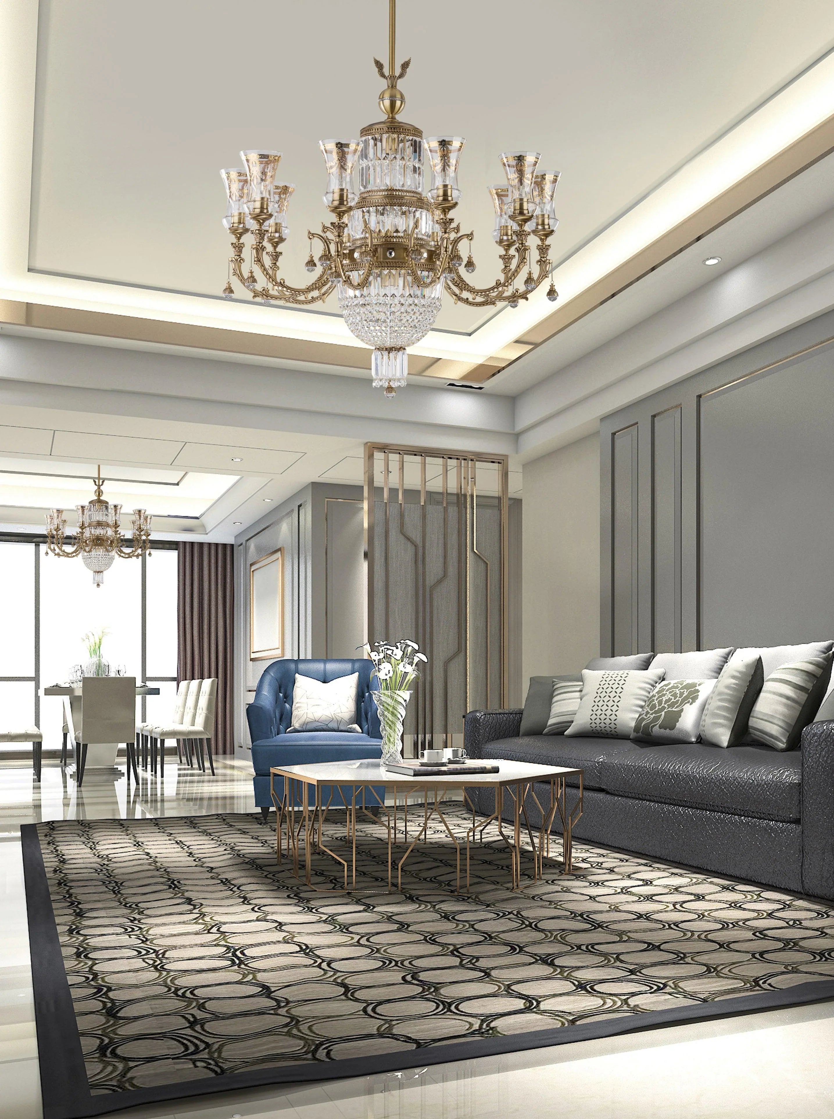 Candelabru mare Sienna Kutek - PARIS14A.RO