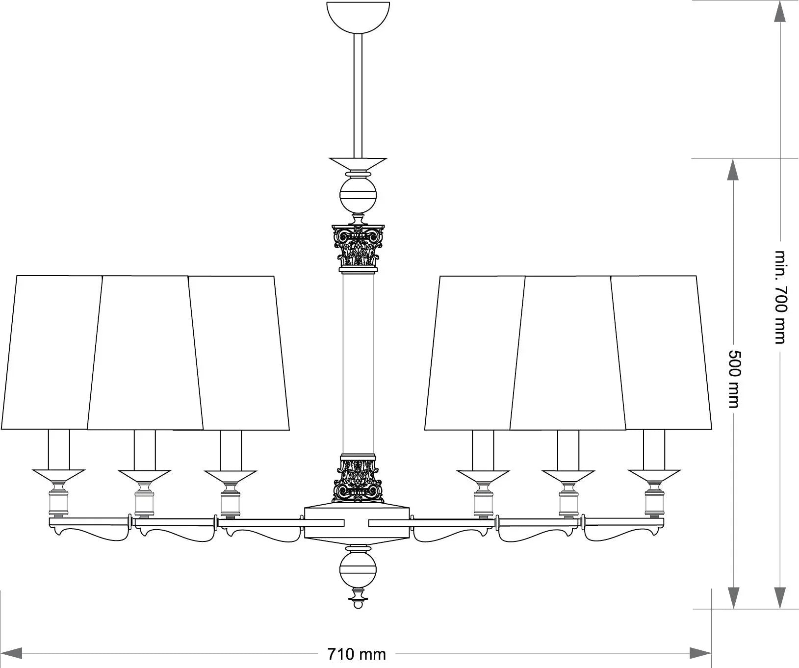 Candelabru Merano Kutek - PARIS14A.RO