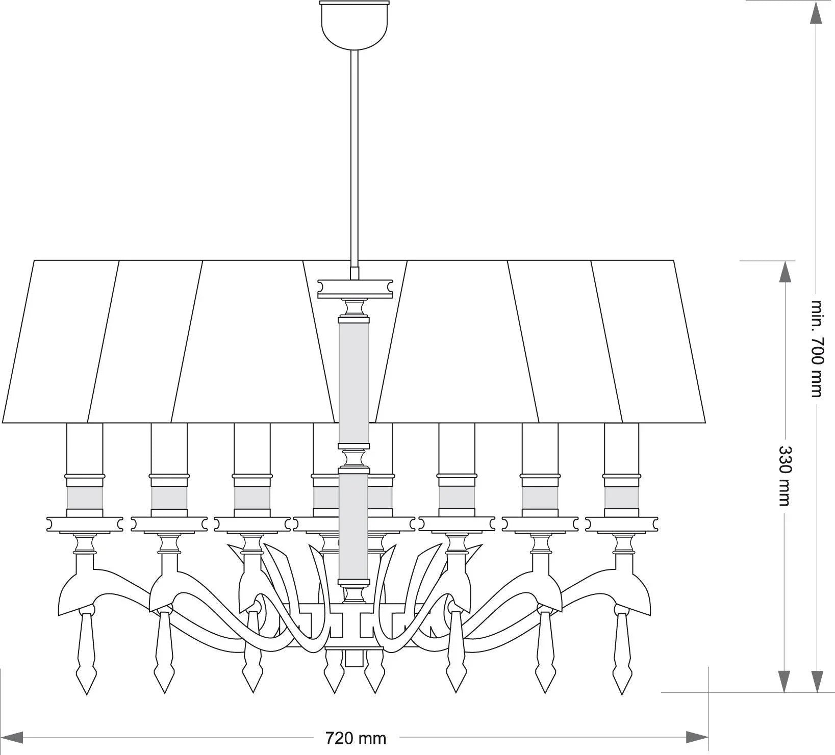 Candelabru Sparone Kutek - PARIS14A.RO