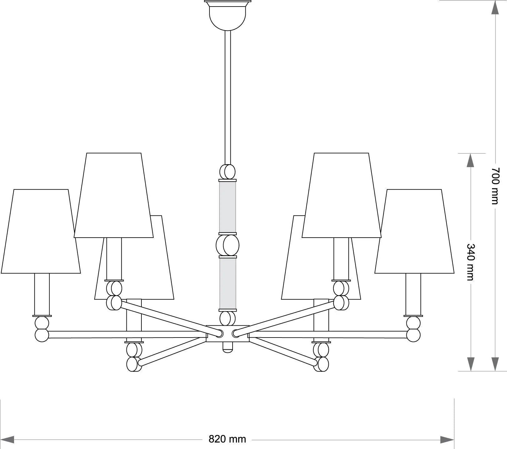 Candelabru Tamara Kutek - PARIS14A.RO
