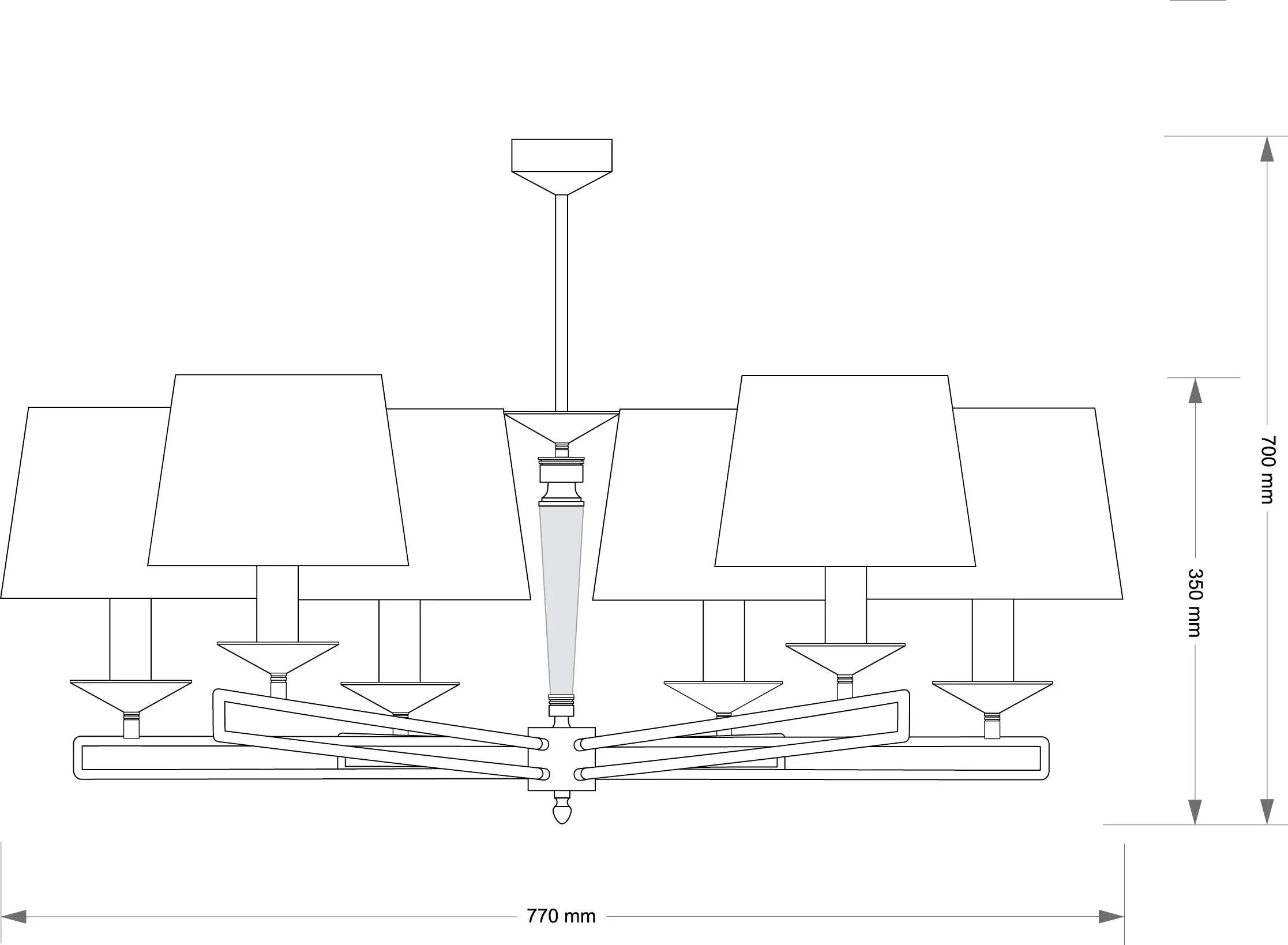 Candelabru Zola Kutek - PARIS14A.RO