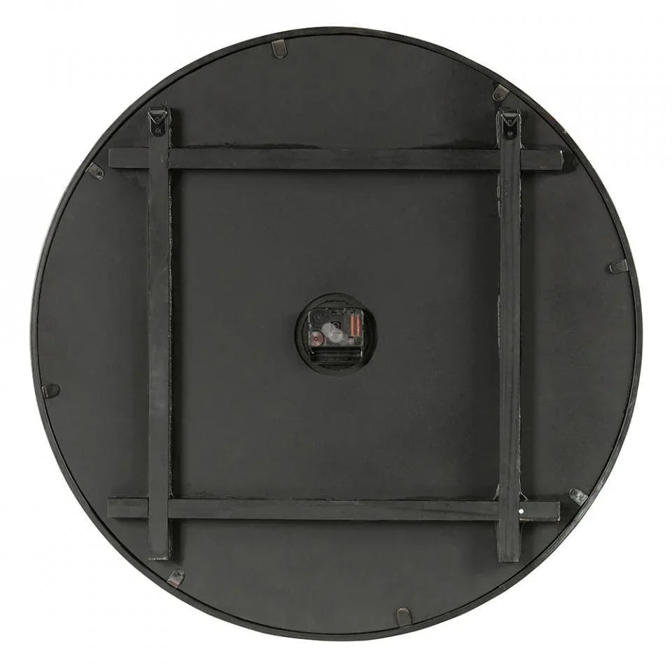 Ceas perete ocru din catifea 62 cm Renske - PARIS14A.RO