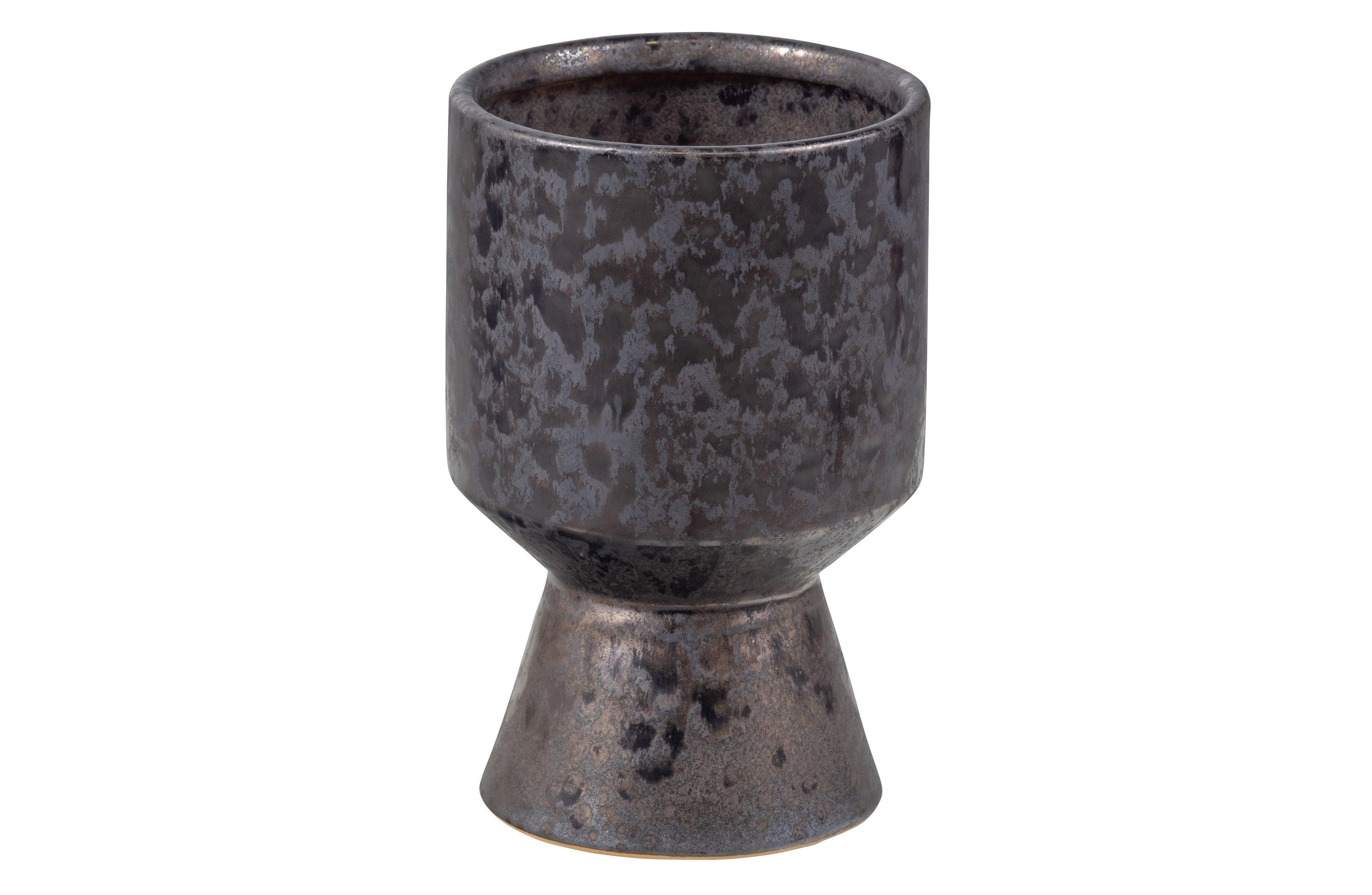 Ceramica cu vaza de poza Bombay maroniu - PARIS14A.RO