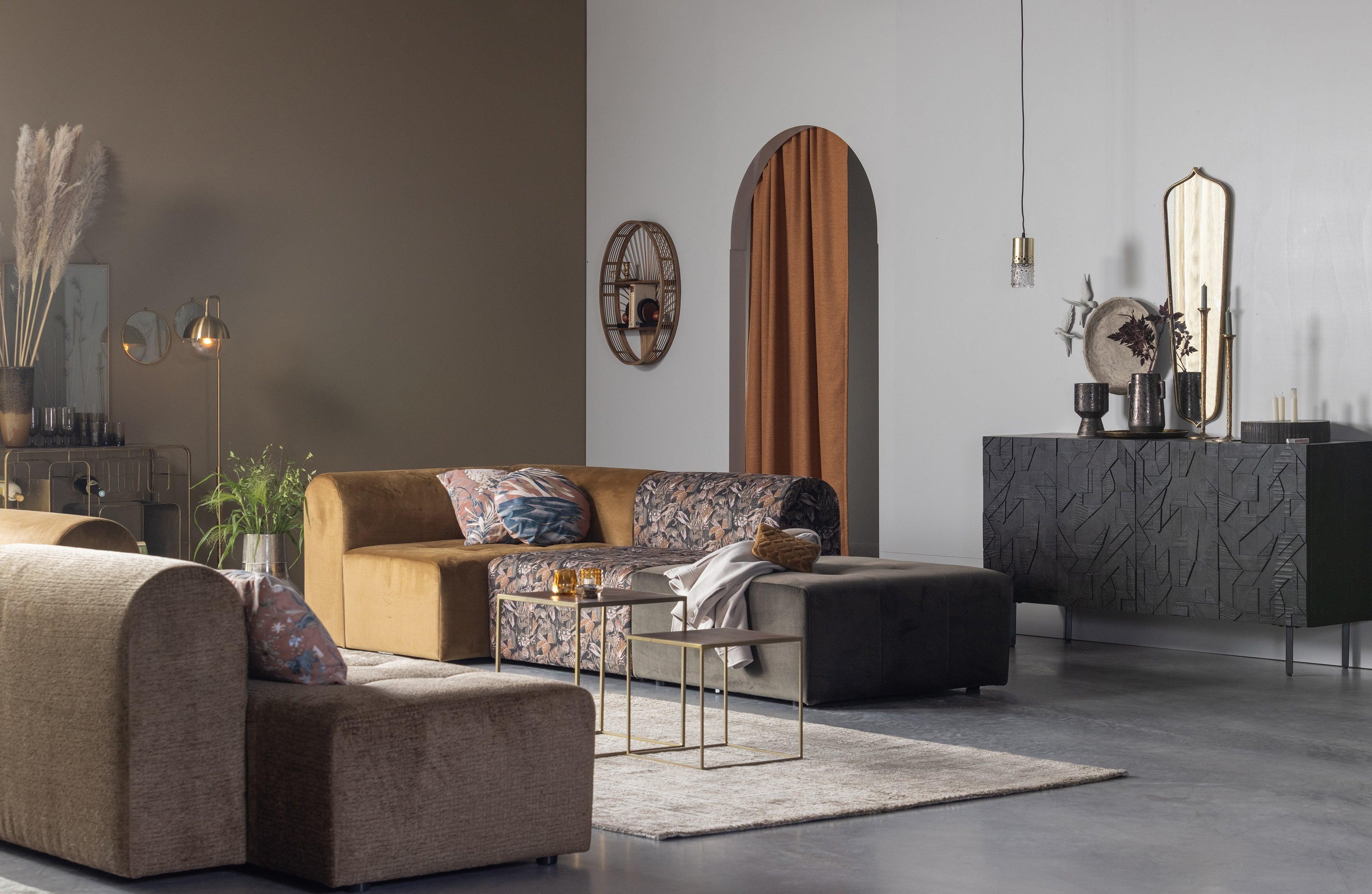 Ceramica cu vaza de poza Bombay maroniu - PARIS14A.RO