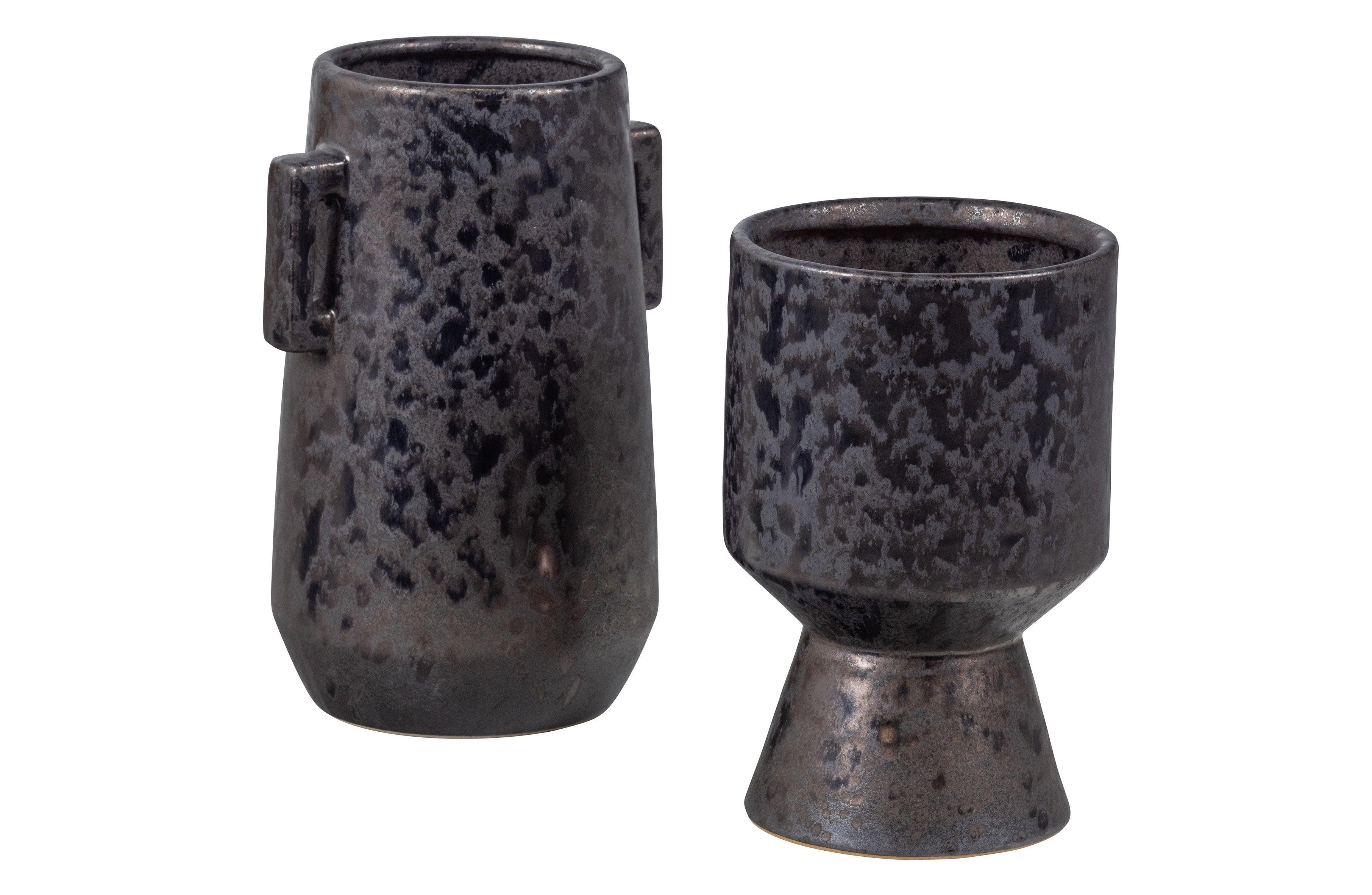 Ceramica cu vaza de poza Bombay maroniu - PARIS14A.RO