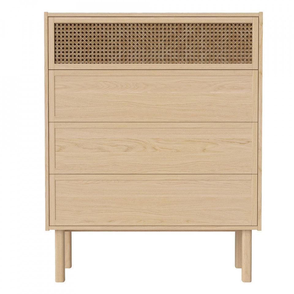 Comoda maro din lemn 90 cm Cana Bolia - PARIS14A.RO